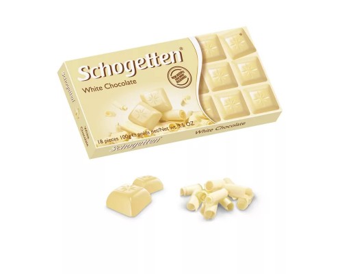 Шоколад Schogetten Белый 100гр
