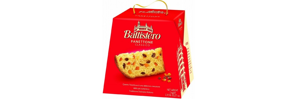 Получили рождественские кексы Battistero из Италии!