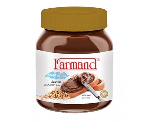 Шоколадная паста Farmand с кунжутом 330гр