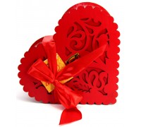 Шоколадные конфеты AYSUDA Gift Wooden Heart "Сердце" Ассорти 250гр  