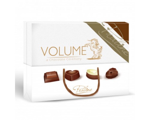 Шоколадные конфеты ALYAN "Волум" пралине, ассорти 280гр 