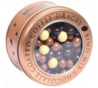 Шоколадное драже BIND "Кофе в шоколаде" 125гр в жести