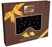 Шоколадное драже BIND "Бисквит в шоколаде со вкусом апельсина" 100 гр. 