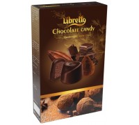 Шоколадные конфеты Libretto в темном шоколаде с начинкой трюфельный крем 144гр