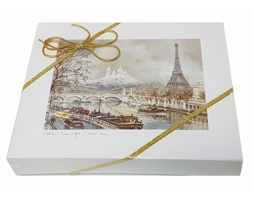 Шоколадные конфеты GUYAUX "Truffes Fantaisie Paris" (с постером) 200гр
