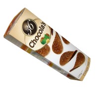 Гамлет Чипсы молочный шоколад с орехом 125 гр