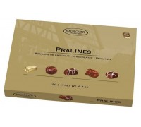 Шоколадные конфеты Excelcium tradition Пралине ассорти золотая коробка 180 гр