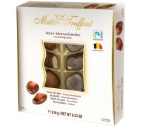 Набор шоколадных конфет Maitre Truffout "Морские ракушки" БЕЛАЯ 250гр