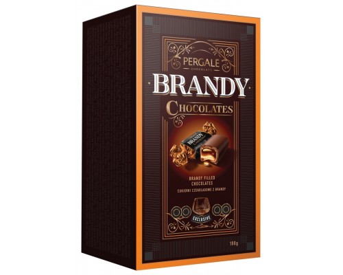 Шоколадные конфеты PERGALE Brandy Chocolates с Брэнди 190гр