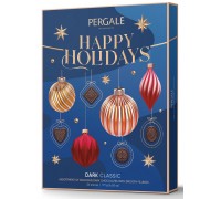 Набор конфет Pergale "HAPPY HOLIDAYS" Темный шоколад  171гр