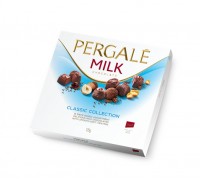 Шоколадные конфеты Пергале Коллекция Молочного шоколада 125 гр