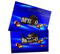 Набор шоколадных конфет Спартак Impresso "Синий" в подарочной сумочке  424г
