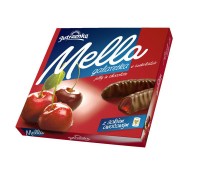 Мармелад в шоколаде Мелла Вишня 190 гр