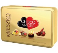 Шоколадные конфеты ассорти Mieszko Choco Amore жесть 310 гр