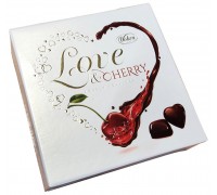 Шоколадные конфеты Vobro Love & Cherry dишня в ликере 45гр