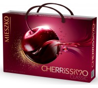 Шоколадные конфеты ассорти Mieszko Cherrissimo Classic с сумочкой  285г (Срок годности до 16/01/2022)