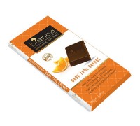 Bianca шоколад  темный  72% с апельсином (dark 72% orange) 100г