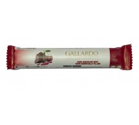 Шоколад Gallardo с вишневой начинкой 25 гр