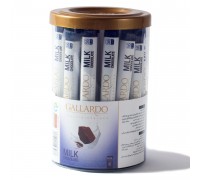 Шоколадные палочки Gallardo из молочного шоколада 10гр
