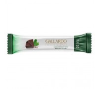 Шоколад Gallardo с мятной начинкой 25гр