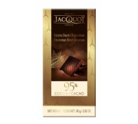 Шоколад горький  JACQUOT 95% 80гр