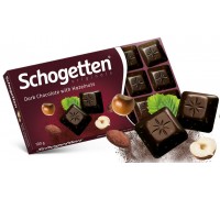 Шоколад Schogetten DARK&NUTS темный с орехами 100гр 