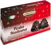 Печенье Ambrosiana "Festa Italiana"  в какао глазури 100гр