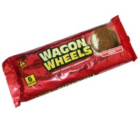 Печенье Wagon Wheels Original в шоколаде с прослойкой из суфле 216гр.