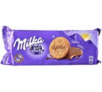 Печенье Milka Choco Graind с овсяными хлопьями в молочном шоколаде 126гр