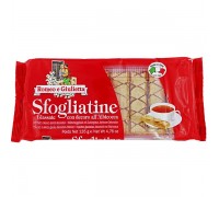 Печенье  "Sfogliatine" Romeo e Giulietta  Слоеное с абрикосовым джемом 135г