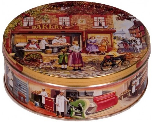 Печенье Сдобное Jacobsens Baker Shop в жестяной банке 400гр