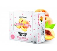 Фростиксы освежающие KISS DELICE Сочный персик (30шт*1,66 гр) 50гр																			