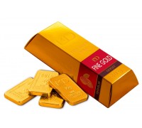 Слитки Золотой Стандарт набор шоколадок (8шт по 10гр)  80гр