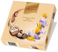  Шоколадные конфеты Стильные штучки "Мусс Капучино" 104гр