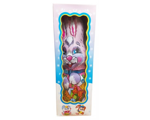 Шоколадная фигурка "Кролик" в индивидуальной упаковке 180гр (h-250mm)[1/12шт]