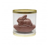 Шоколадная фигурка "Кролик на качели" в подарочной упаковке 60гр