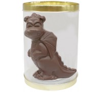 Шоколадная фигурка "Дракон Добрыня" в подарочной упаковке 90гр